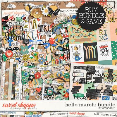 Hello March: bundle by Amanda Yi