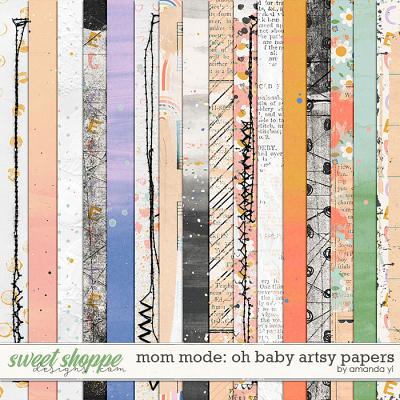 Mom mode: oh baby: artsy papers by Amanda Yi