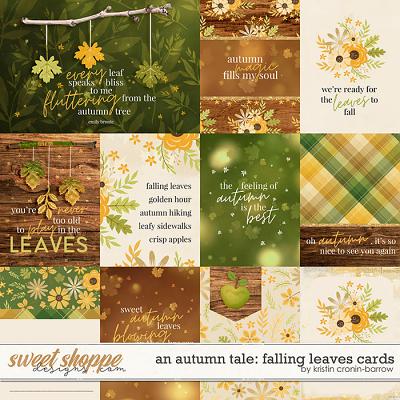 An Autumn Tale: Falling Leaves Cards by Kristin Cronin-Barrow