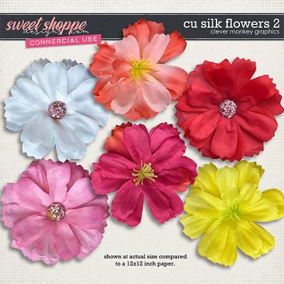 CU Silk Flowers 2 by Clever Monkey Graphics