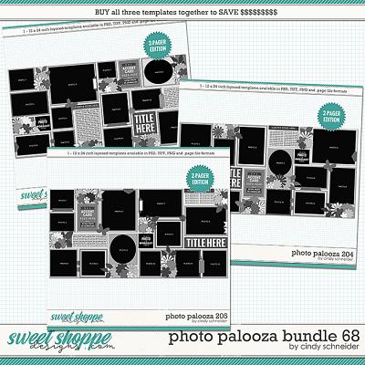 Cindy's Layered Templates - Photo Palooza Bundle 68 by Cindy Schneider