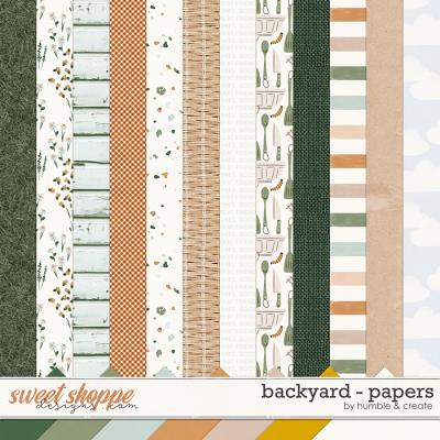 Backyard | Papers - by Humble & Create