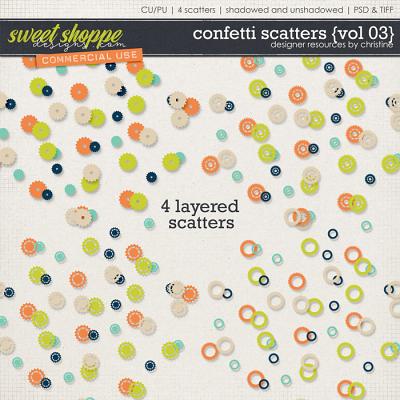 Confetti Scatters {Vol 03} by Christine Mortimer