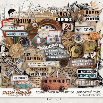 Small Town Adventure (assorted mix) by Little Butterfly Wings