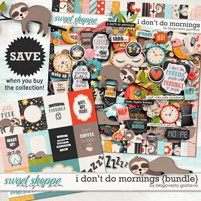 I Don't Do Mornings {bundle} by Blagovesta Gosheva