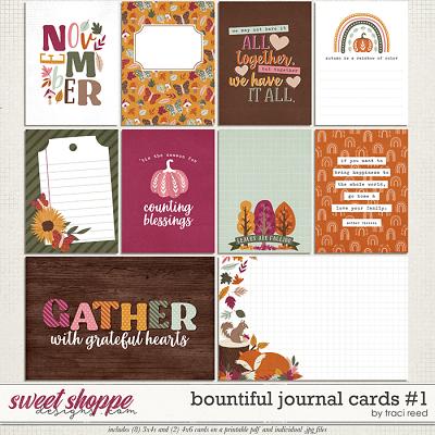 Bountiful Cards #1 by Traci Reed