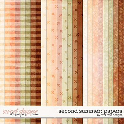 Second Summer: Papers by River Rose Designs