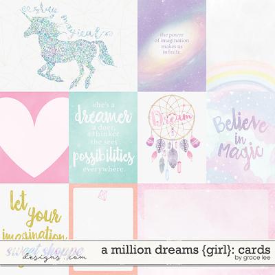 A Million Dreams {Girl}: Cards by Grace Lee