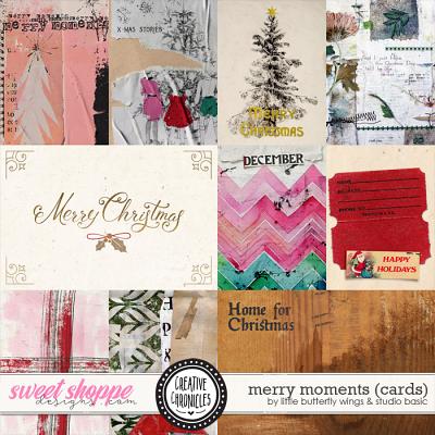 Creative Chronicles: Merry Moments Cards by Little Butterfly Wings & Studio Basic