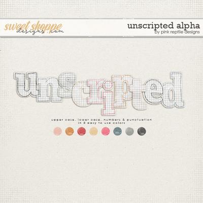 Unscripted Alpha by Pink Reptile Designs