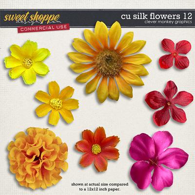 CU Silk Flowers 12 by Clever Monkey Graphics     