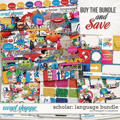 Scholar: Language Collection Bundle by Meagan's Creations