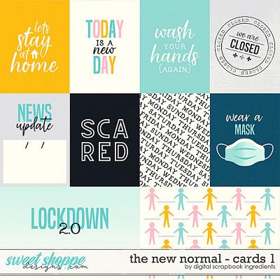 The New Normal | Cards 1 by Digital Scrapbook Ingredients