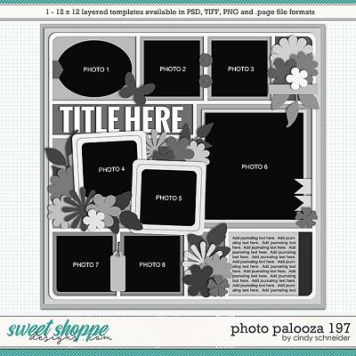 Cindy's Layered Templates - Photo Palooza 197 by Cindy Schneider