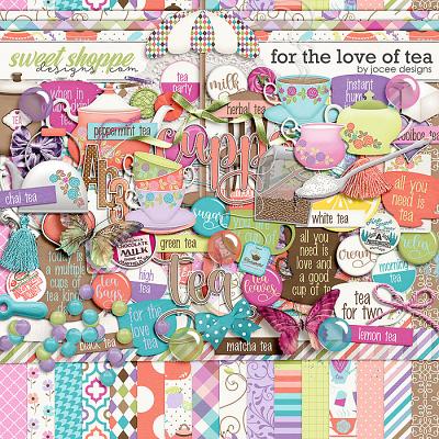 For the Love of Tea by JoCee Designs
