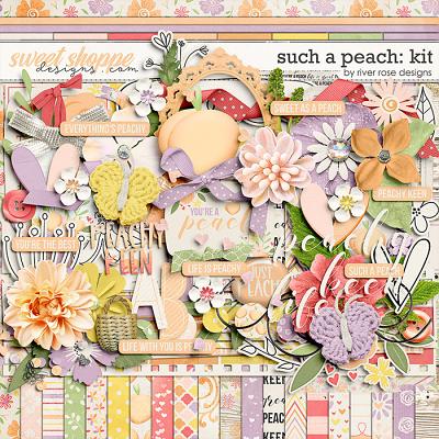 Such a Peach: Kit by River Rose Designs