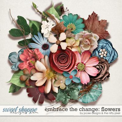 Embrace the Change Flowers by JoCee Designs and The Nifty Pixel