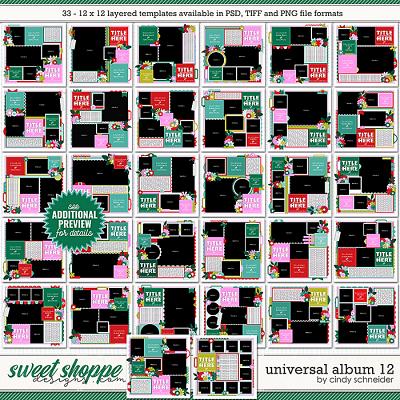 Cindy's Layered Templates - Universal Album 12 by Cindy Schneider Cindy's Layered Templates - Universal Album 12 by Cindy Schneider