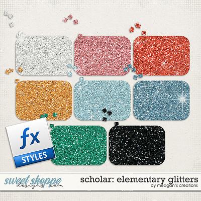 Scholar: Elementary Glitters by Meagan's Creations