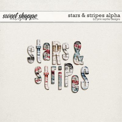 Stars & Stripes Alpha by Pink Reptile Designs