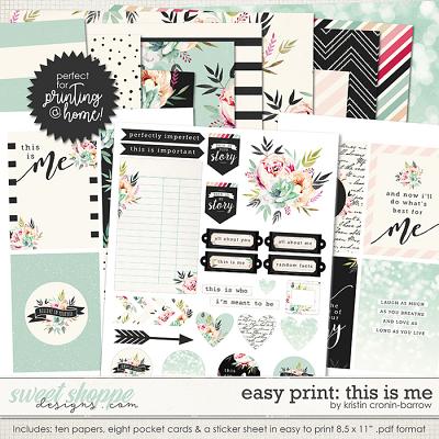 Easy Print: This is Me by Kristin Cronin-Barrow