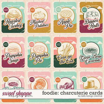 Foodie: Charcuterie Cards by Kelly Bangs Creative Foodie: Charcuterie Cards by Kelly Bangs Creative