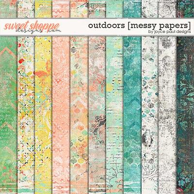 Outdoors [Messy Papers] by Joyce Paul Designs