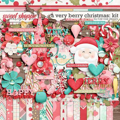 A Very Berry Christmas: Kit by River Rose Designs