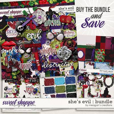 She's Evil: Collection Bundle by Meagan's Creations