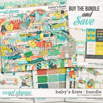 Baby's Firsts Collection Bundle by Meagan's Creations