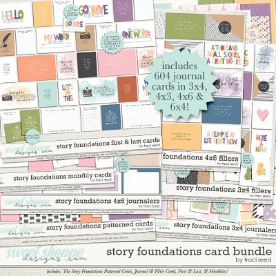 Story Foundations Card Bundle by Traci Reed Story Foundations Card Bundle by Traci Reed