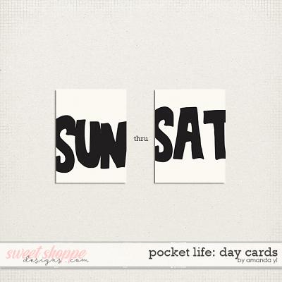 Pocket Life: Day Cards by Amanda Yi