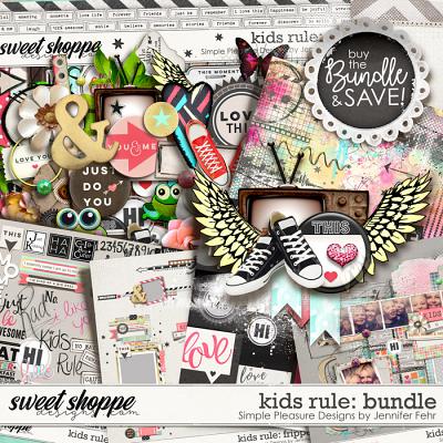 a kids rule bundle:  Simple Pleasure Designs by Jennifer Fehr