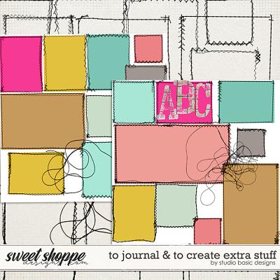 To Journal & To Create Extra Stuff by Studio Basic