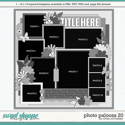 Cindy's Layered Templates - Photo Palooza 20 by Cindy Schneider