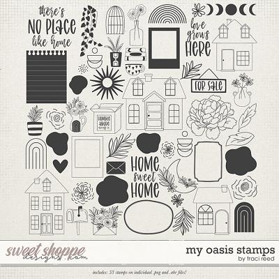 My Oasis Stamps by Traci Reed