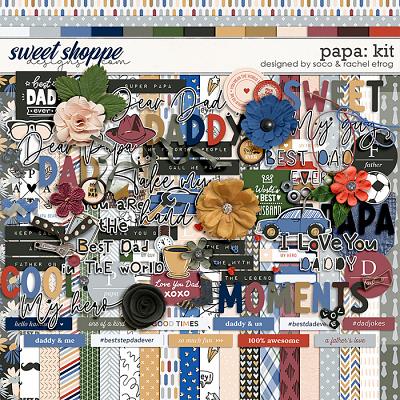 Papa: Kit | Designed by Soco and Rachel Etrog Designs Papa: Kit | Designed by Soco and Rachel Etrog Designs