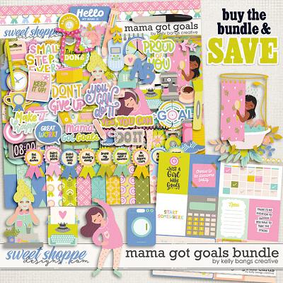 Mama Got Goals Bundle by Kelly Bangs Creative
