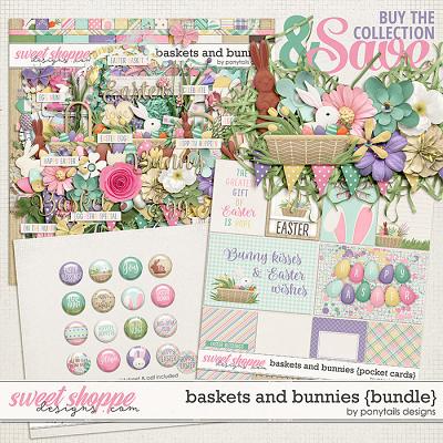 Baskets and Bunnies Bundle by Ponytails