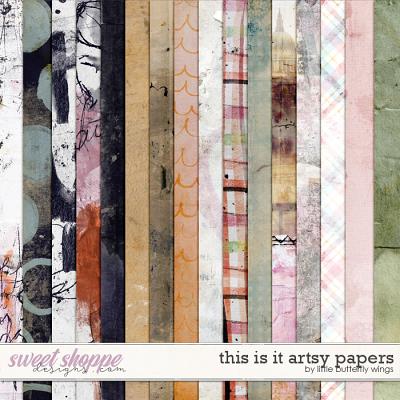 This is it artsy papers by Little Butterfly Wings
