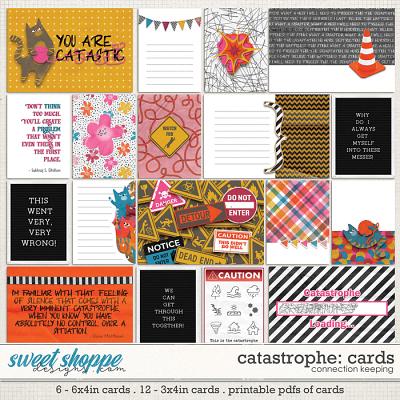 Catastrophe Journal Cards by Connection Keeping