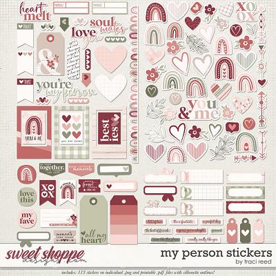 My Person Stickers by Traci Reed