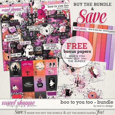 Boo to You - Bundle by Red Ivy Design