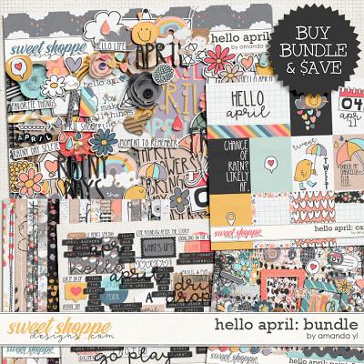 Hello April: bundle by Amanda Yi