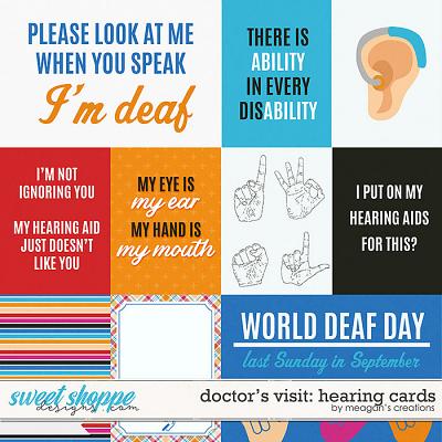 Doctor's Visit: Hearing Cards by Meagan's Creations