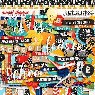 Back To School by Digital Scrapbook Ingredients