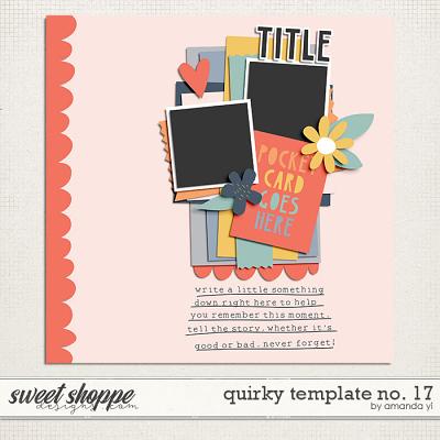 Quirky template no. 17 by Amanda Yi