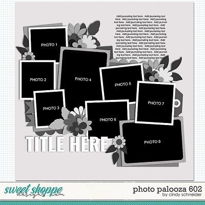 Cindy's Layered Templates - Photo Palooza 602 by Cindy Schneider
