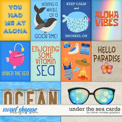 Under the Sea Cards by Clever Monkey Graphics 