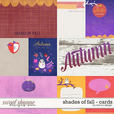 Shades of Fall - Cards by Red Ivy Design